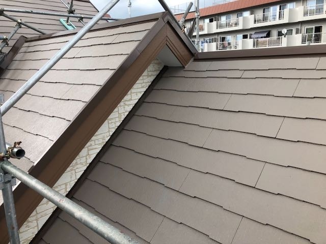 屋根塗装 外壁塗装の完成写真