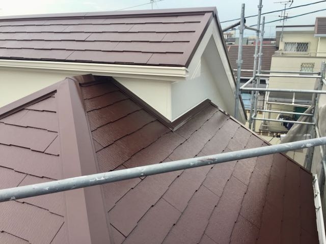 屋根塗装 外壁塗装の完成写真