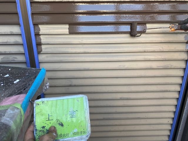 外壁塗装の下塗り　付帯部の下地処理と下塗り